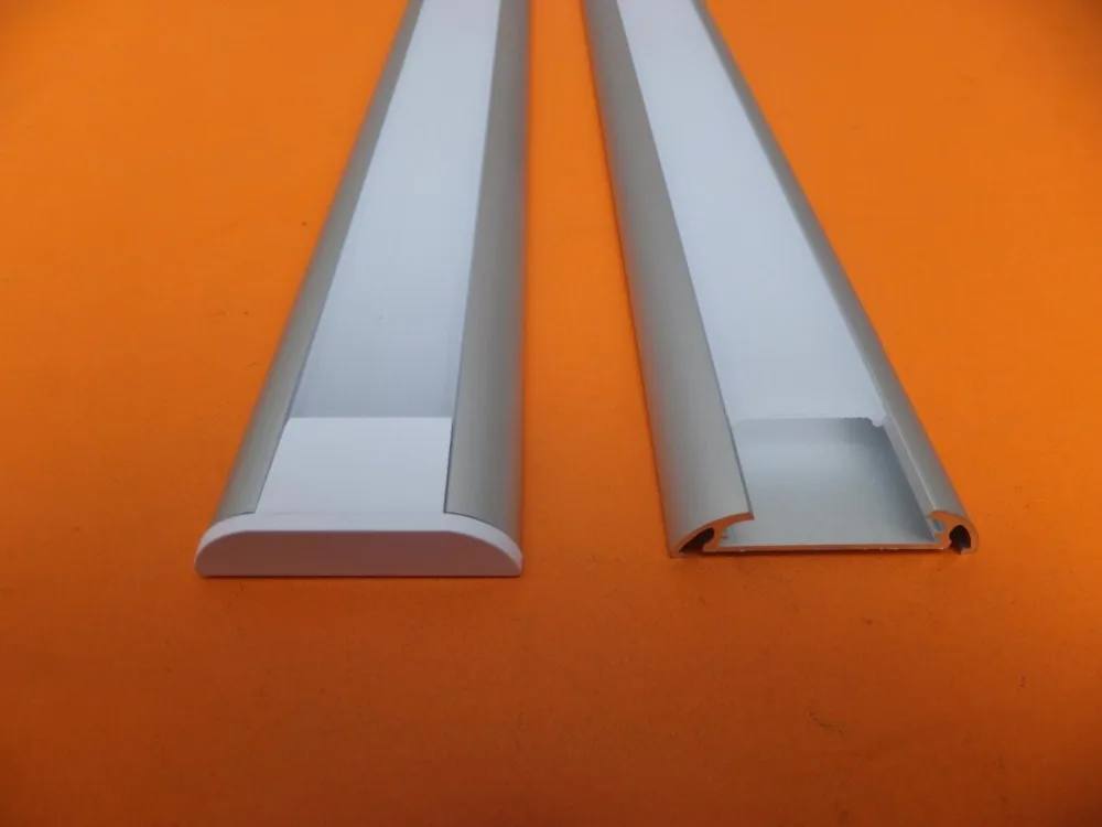 Бесплатная доставка Высокое качество плоская квадратсветодио дный ная форма светодиодный алюминиевый профиль с крышкой ПК и