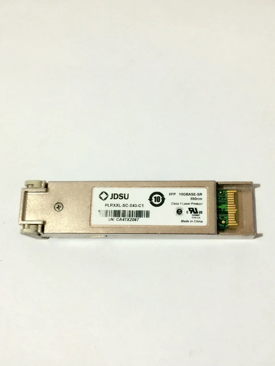 

JDSU PLRXPL-SC-S43-C1, XFP, 10GBASE-SR 850nm