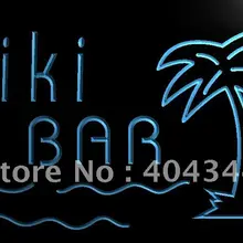 LB787-Tiki бар пальмовое дерево Остров дисплей свет Знак Домашний Декор ремесла