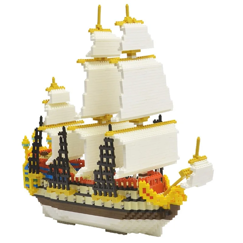 

FARFEJI 3000pcs Bricks Building Blocks Boats Educational Block Boat Set Toy For Children Bricks Building Blocks Boat Toys
