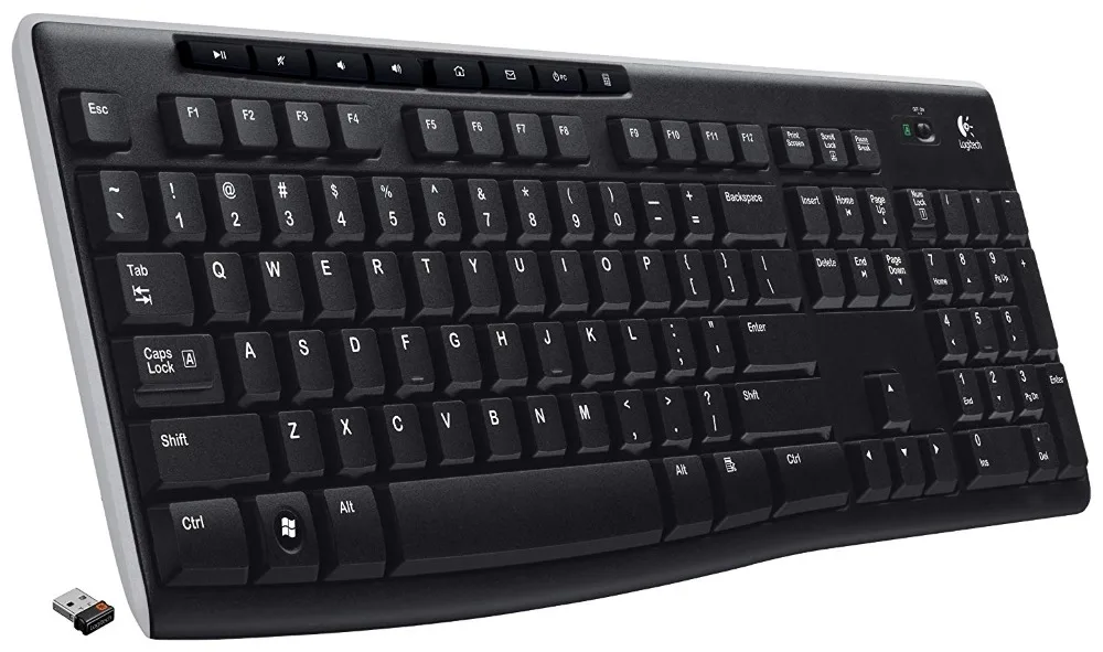 

inRobert Logitech Wireless Keyboard K270 with Long-Range Wireless