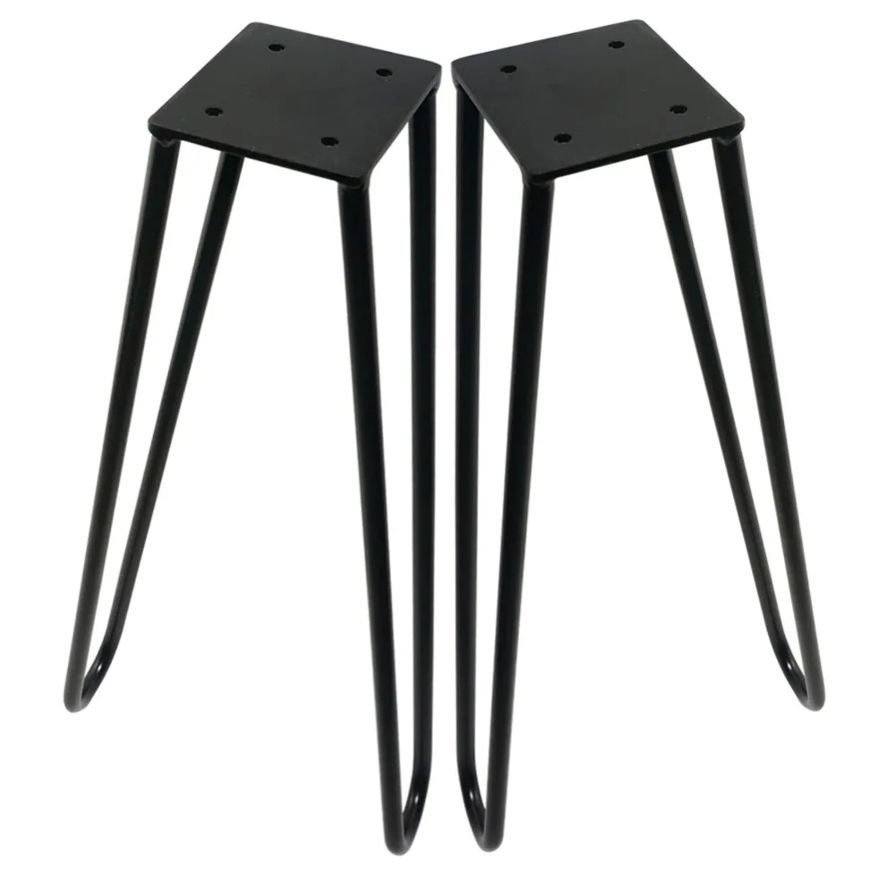 Free shippipping 16"skateboard hairpin legs matte black set of 2 strong