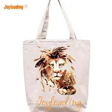 Joyloading мода мультфильм лев дизайн лица многоразовые для бакалейный продуктов хозяйственная сумка на молнии Складная Сумка