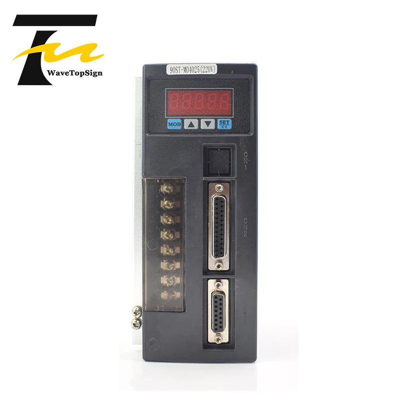 Серводвигатель WaveTopSign 1000 Вт 4N.MAC 90ST M04025 + серводвигатель переменного тока 220В AASD 20A