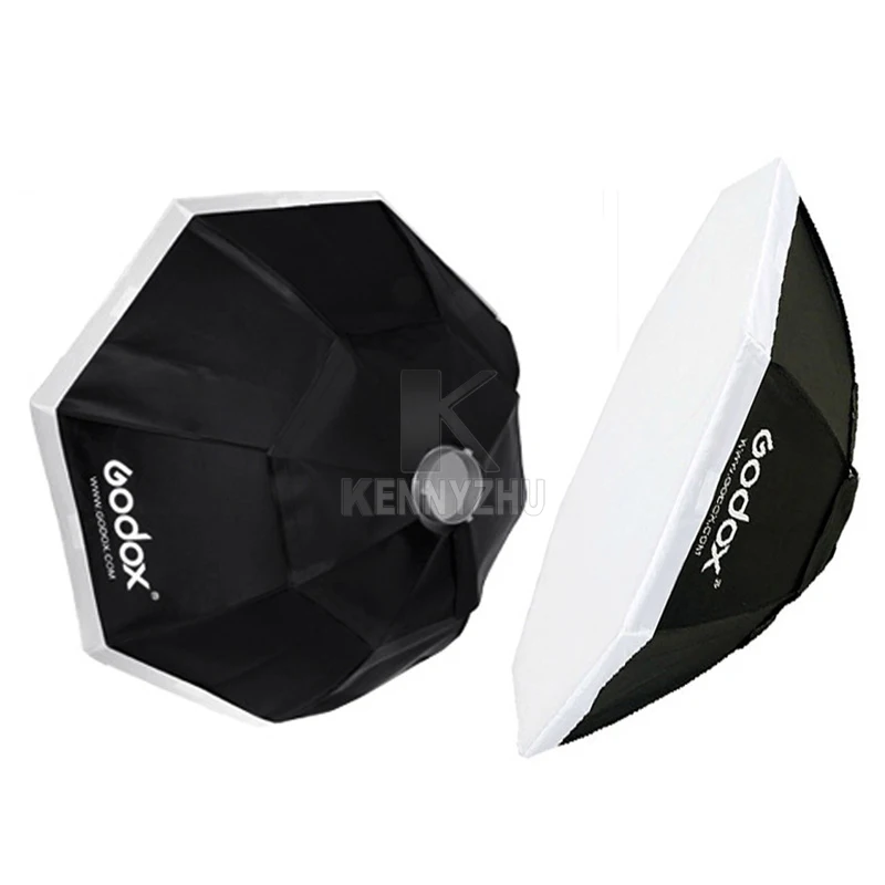 

2pcs/lot Godox 95cm/37" 120cm/47" 140cm/55" Bowens Mount Octagonal Softbox Octa Soft Box for Photo Studio Flash Strobe