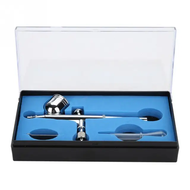 Art Paint Gun Mini Compressor Inkjet Spray Gun Spray Tattoo Nail Beauty Nails Art Paint Gun Set 100-240V