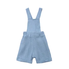 Брендовый хлопковый милый комбинезон, модные штаны для маленьких мальчиков и девочек, комбинезон, одежда для детей от 0 до 4 лет