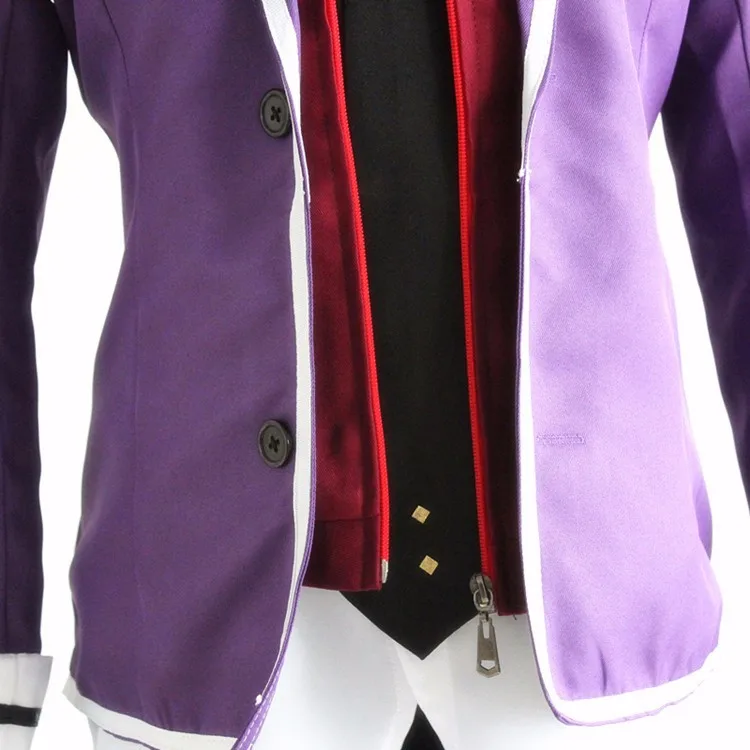 Аниме Diabolik Lovers Sakamaki Raito косплей костюм, полный набор школьной формы(куртка+ толстовки+ рубашка+ брюки+ галстук+ шляпа