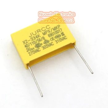 

20pcs 330nF capacitor X2 capacitor 275VAC Pitch 22.5mm X2 Polypropylene film capacitor 0.33uF