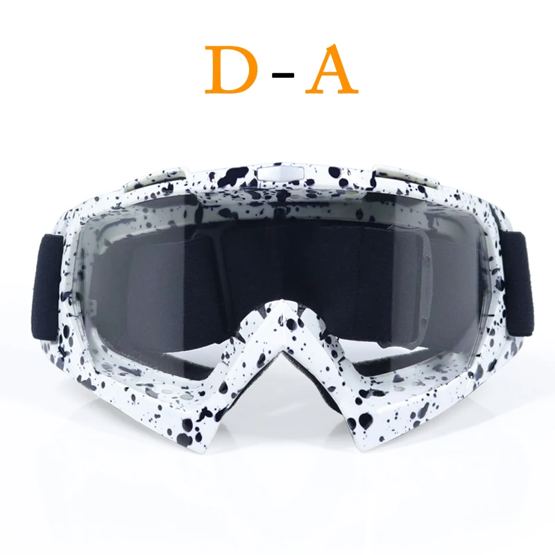 Новое поступление мотокросса очки ATV Dirt Bike очки Oculos Antiparras Gafas солнцезащитные очки для мотокросса использование для мотоциклетного шлема - Цвет: A