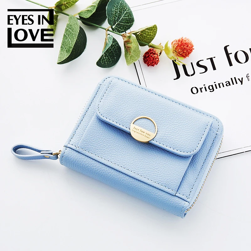 EYES IN LOVE новый маленький клатч на молнии кошелек для женщин кожаная сумка с