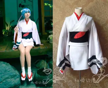 

Anime Evangelion EVA Ayanami Rei/Asuka Langley Soryu Cosplay Costumes Kimono Costume For Female Role Paly Custom-Make Any Size