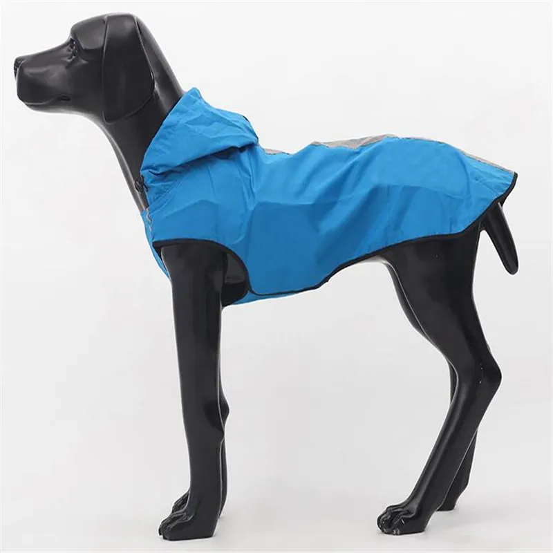 Brilliant Large Dog Raincoat Rainsuit Big Pet Rainwear Waterproof