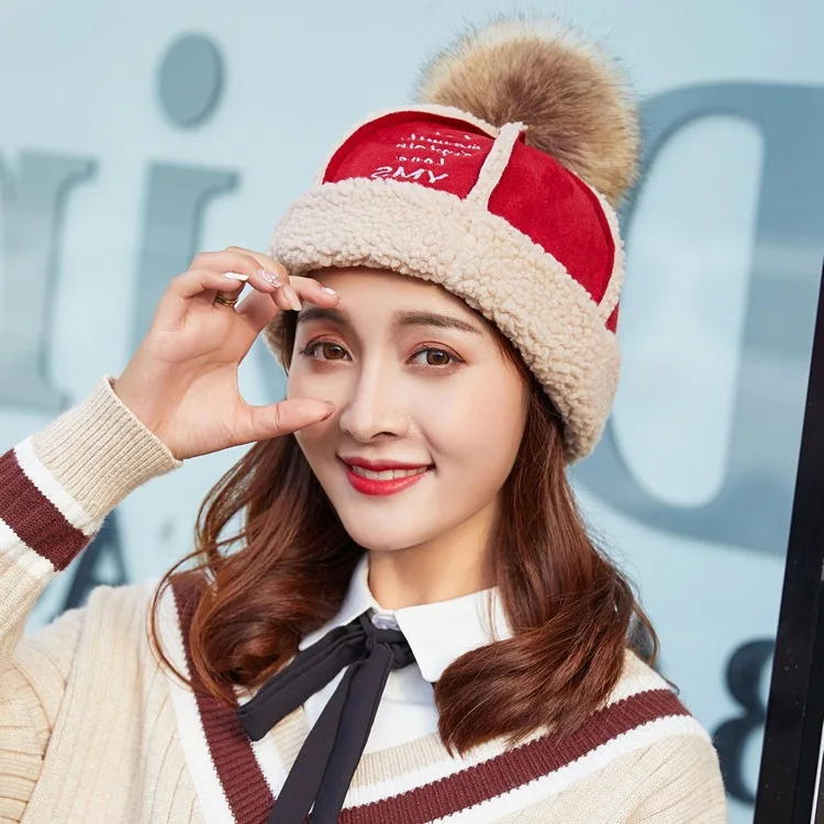 2019 New Korea Skullcap Women Brimless Melon Hat Skullcap Cap Beanie