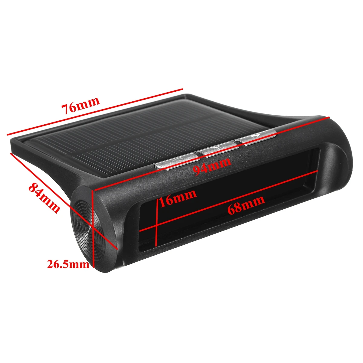 Digital LCD Display Wireless Solar TPMS Car Tire Pressure Monitoring System + 4 External Sensor Security Tire Pressure Alarm Digital LCD Display Wireless Solar TPMS Car Tire Pressure Monitoring System + 4 External Sensor Security Tire Pressure Alarm