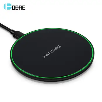 

DCAE 15W Fast Wireless Charger USB Type C Qi Charging Pad For iPhone 11 XS XR X 8 10W Quick Charge for Samsung S10 S9 Note 10 9