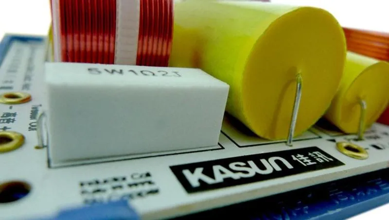 1 pair 2 Way 2 Unit Hi-Fi Speaker Frequency Divider Crossover Filters made by KASUN HongKong AS-23C-2