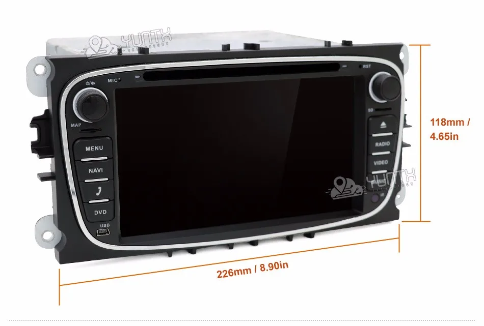 8 ядерный емкостный экран Android 9,0 автомобильный DVD навигатор для Ford Mondeo S-Max Focus II gps РАДИО Wifi 3g Bluetooth