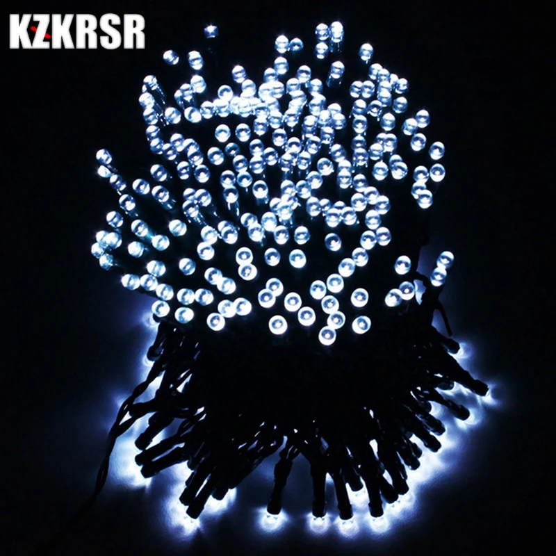 

12M 100Led 22M 200Led 52M 500Led Fairy Garland IP67 Waterproof LED Solar Powered String Light For Outdoor Wedding Christmas