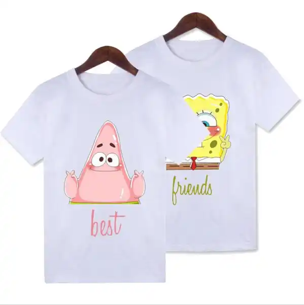 camisetas para amigos hombre y mujer