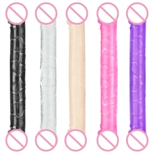 Sex U Shape Double Big Dildo Vagina Anal Women Gay Lesbian Double Ended Dong Penis Artificial Penis Doble Pene Sex Toys Sex U Shape Double Big Dildo Vagina Anal Women Gay Lesbian Double Ended Dong Penis Artificial Penis Doble Pene Sex Toys