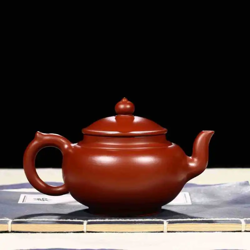 Yixing рекомендуется НЕОБРАБОТАННАЯ руда все руки dahongpao улыбка Сакура чайник производитель агент подарки на заказ