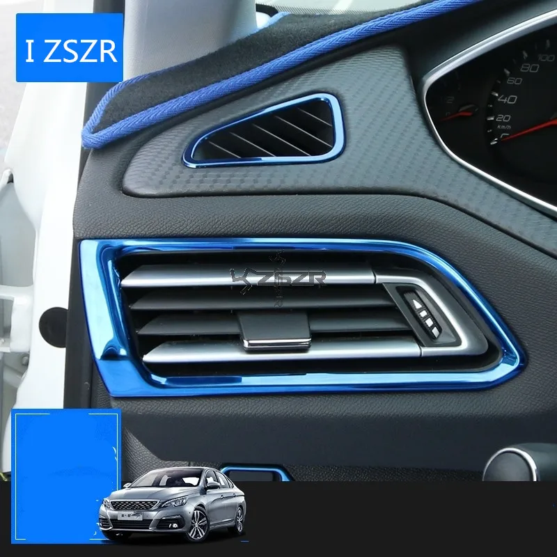 

Beautiful Air Outlet Decorative Plate Frame For Peugeot 308 2016 2017 2018 2019 Z2EA0065