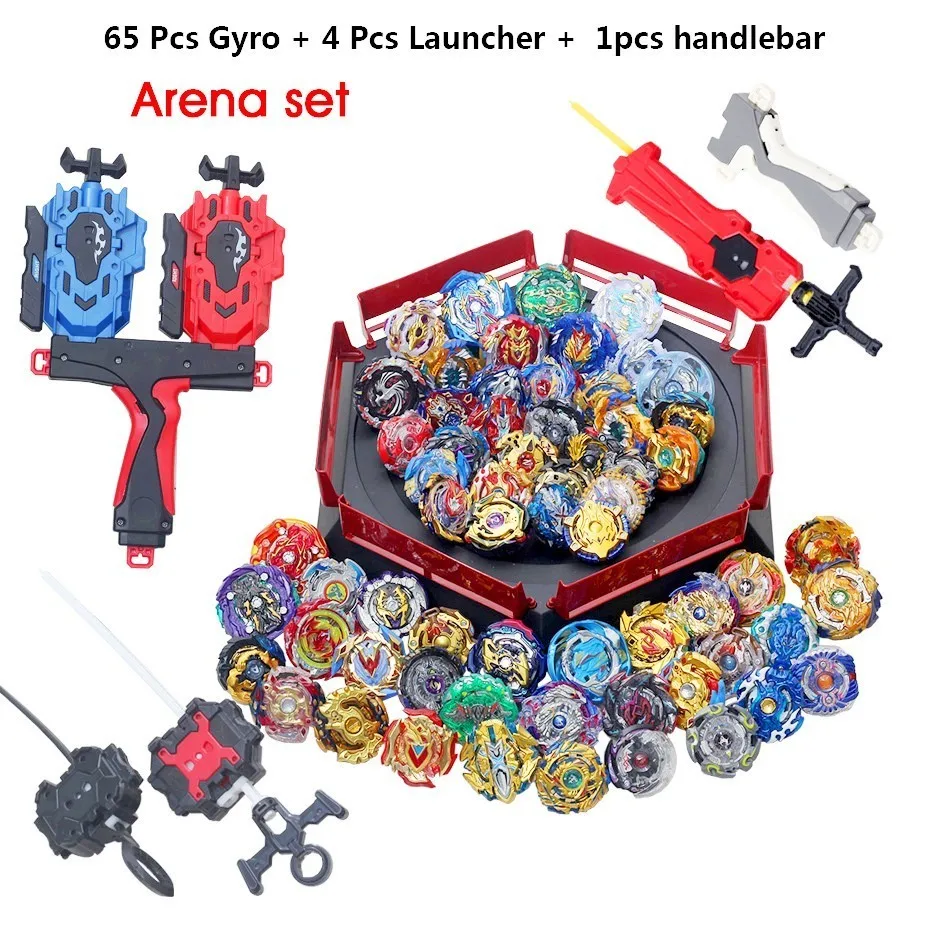 Все топы набор метателей Beyblade Gt God Bey Blades Blast Burst высокая производительность Fight Top Toys дети Bables Bayblade Arena Новые