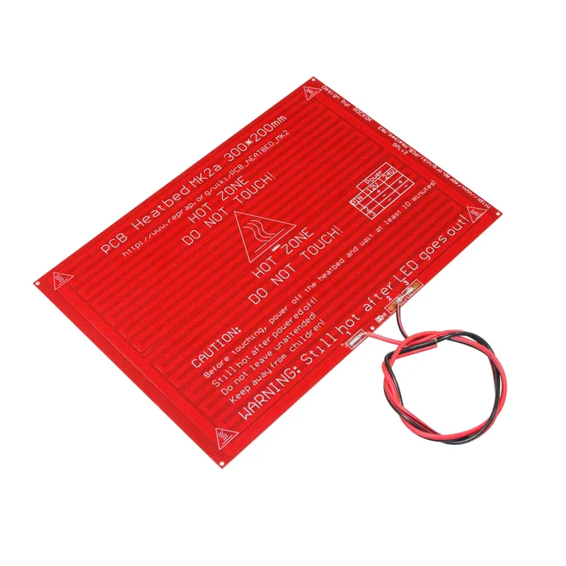 MK2A 200*300*2 0 отопление PCB Тепло Кровать 12/24 В двойной напряжения сварки 3D аксессуары