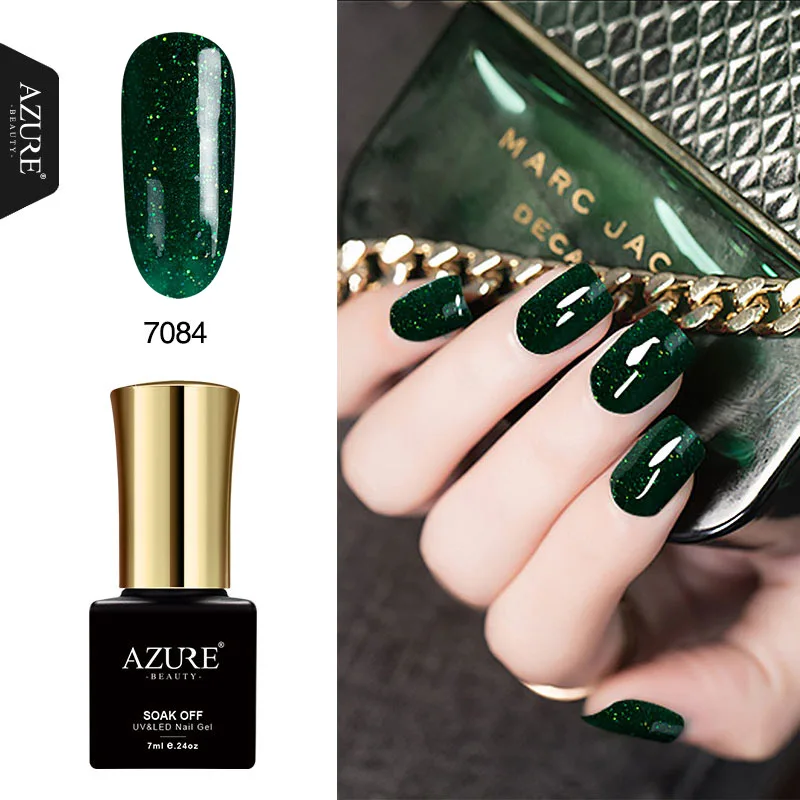 AZURE BEAUTY Nail Gel Polish Fashion Colors For Nail Design Soak Off Hybrid Enamel 7ml Gel Varnishes Azure UV Gel Nail Polish