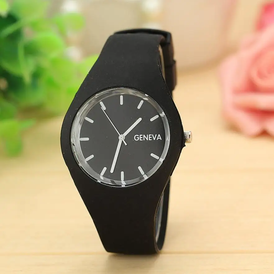 

2018 New Fashion Famous Brand Silicone Sports Casual Quartz Dress Watch Jelly Wristwatch For Women Girls Lady Relogio Feminino
