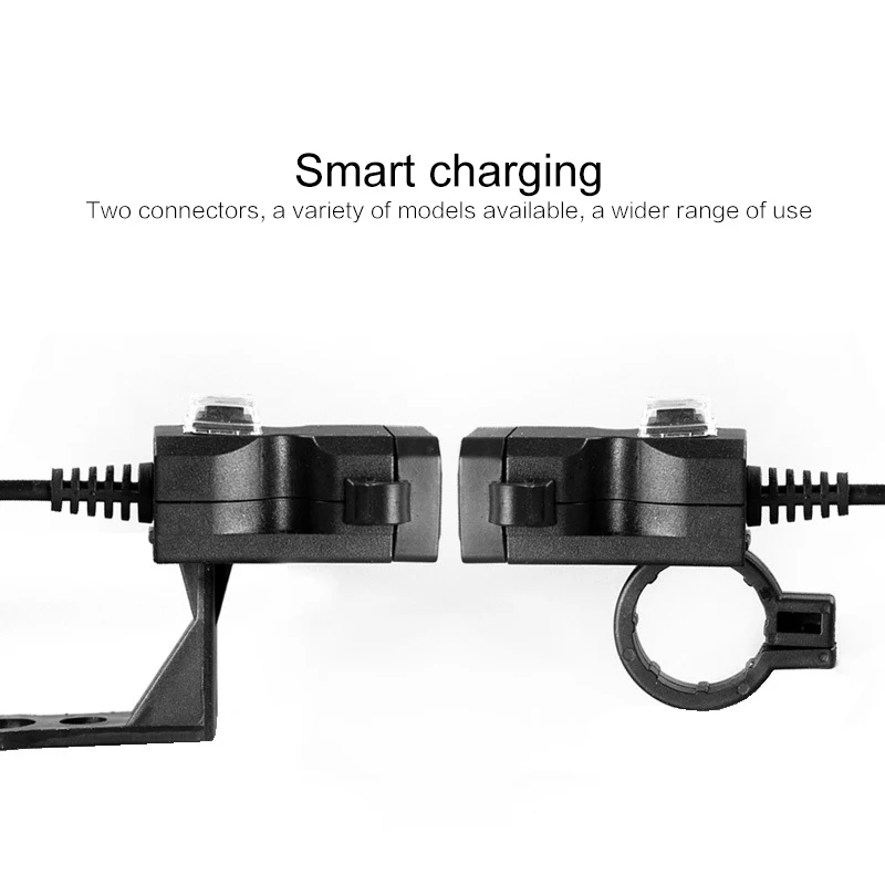 Водонепроницаемое зарядное устройство для мотоцикла, мото руль, двойной usb разъем для зарядки, зарядное устройство, адаптер, аксессуары для мото