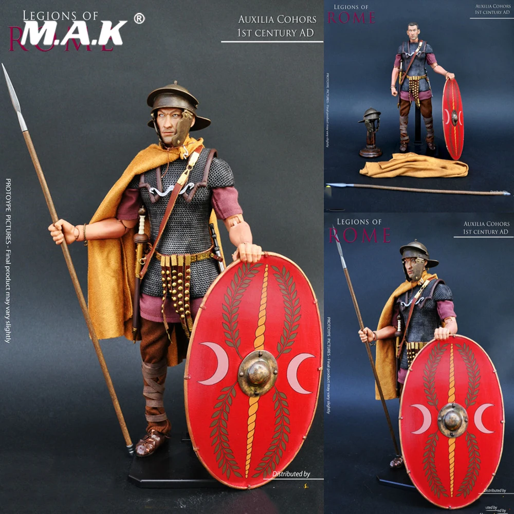 

Collection Legions of Roman 1/6 KAUSTIC PLASTIK Ancient Soldiers Roman Warrior KP13 Auxilia Action Figure Model for Fans Gifts
