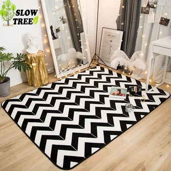 

Slow Tree European Carpet In The Living Room Home edrooom Area Rug 190x230cm Flannel Square Door Mat 14 Kinds of Patterns
