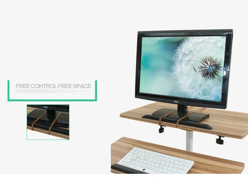 Топ вертикальный поворотный стол простой мобильный подъема ноутбук comter стол Бесплатная доставка