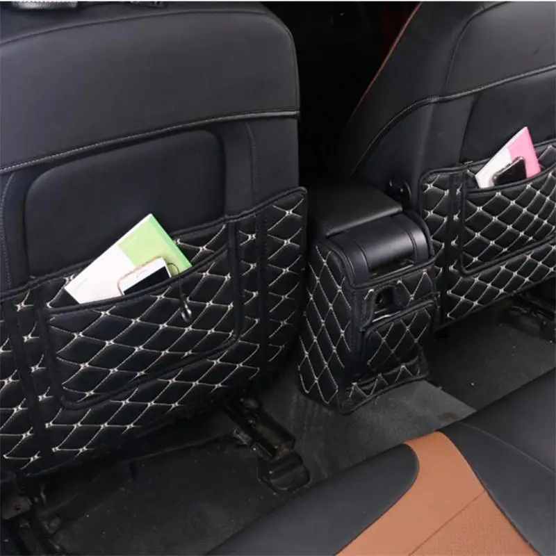 

High quality Custom fit Anti-Child-Kick Pad Seat anti-kick pad car Anti-dirty Pad case for volvo xc60 2010-2017 car styling