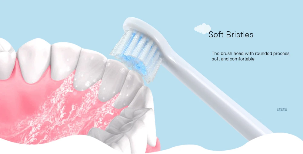 SE017 Waterproof Sonic Rechargeable Electric Toothbrush for Children