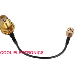 

50pcs RG174 SMA Male to SMA Female Connector Adapter RF Coaxial Pigtail RG174 Extension Cable 20cm