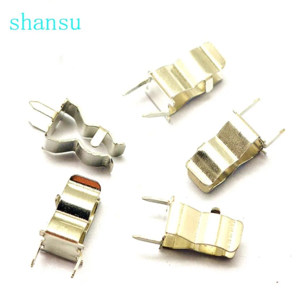 

6*30mm The fuse clip Fuse holder Fuse clip 6X30MM Insurance header Copper clamp