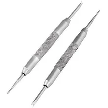 1 шт., металлический Серебряный браслет, многофункциональный ремешок для часов, ремешок для открывания, сменный пружинный стержень, соединительный штифт, инструмент для удаления, инструменты для ремонта