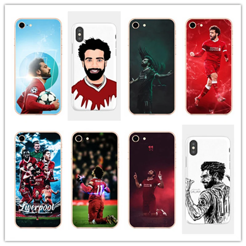Beste Liverpool Mohamed M. salah 11 abdeslam patroon hard Telefoon Matte Cover Case Voor iPhone 4 5 6 7 8 Plus X Fundas coque Capa