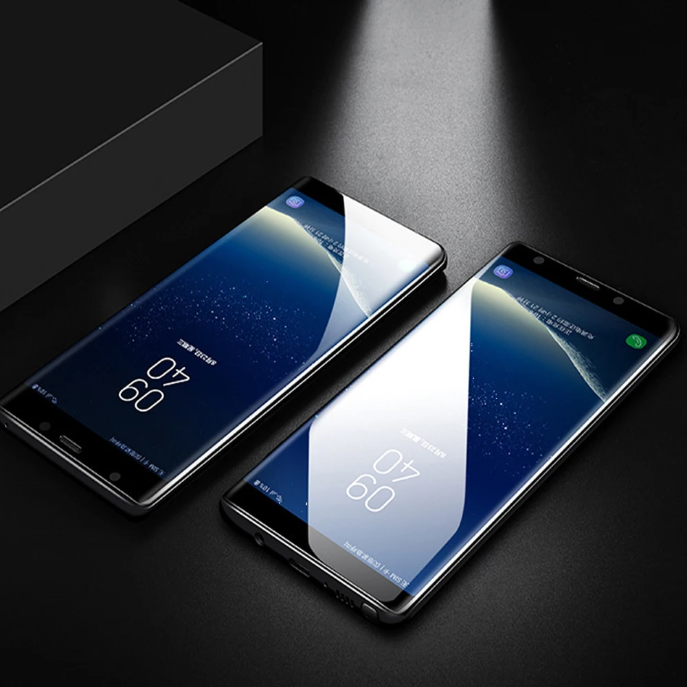 3D Screen Protector On for Samsung Galaxy S8 9 Plus Note8 Note9 Tempered Glass Protective Film for S10 lite S10plus S6 S7 edge (4)