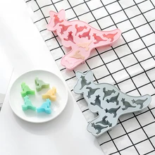 Пищевая силиконовая Форма Замороженные кенгуру форма фруктовый лед производитель лоток лед лимонный шоколад кухонный инвентарь для бара