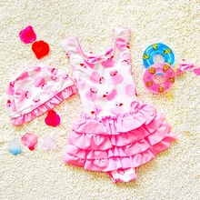 Детские купальники для девочек, детские купальники, купальник для малышей, детский купальник для девочек, два части, маскарадный костюм «утка», дизайн, разноцветный bebek