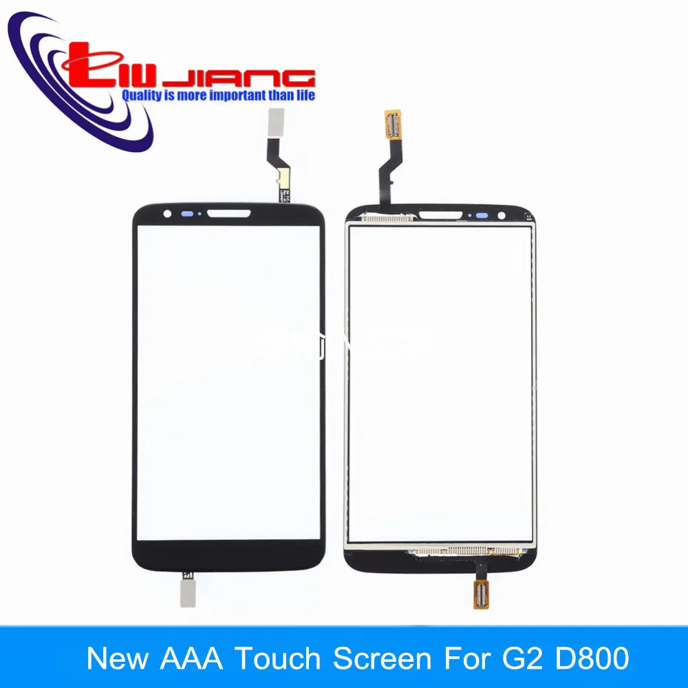 5," Новинка для LG G2 D800 D801 D803 сенсорный экран дигитайзер Датчик внешнее стекло запасные части