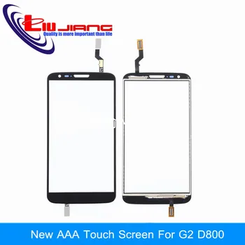 

5.2" New For LG G2 D800 D801 D803 Touch Screen Digitizer Sensor Outer Glass Replacement Parts