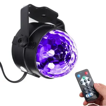 

5W LED UV Light DMX Stage Lighting Effect Wireless DMX MINI Disco Ball Stage Light for Disco Bar DJ KTV Party Lighting