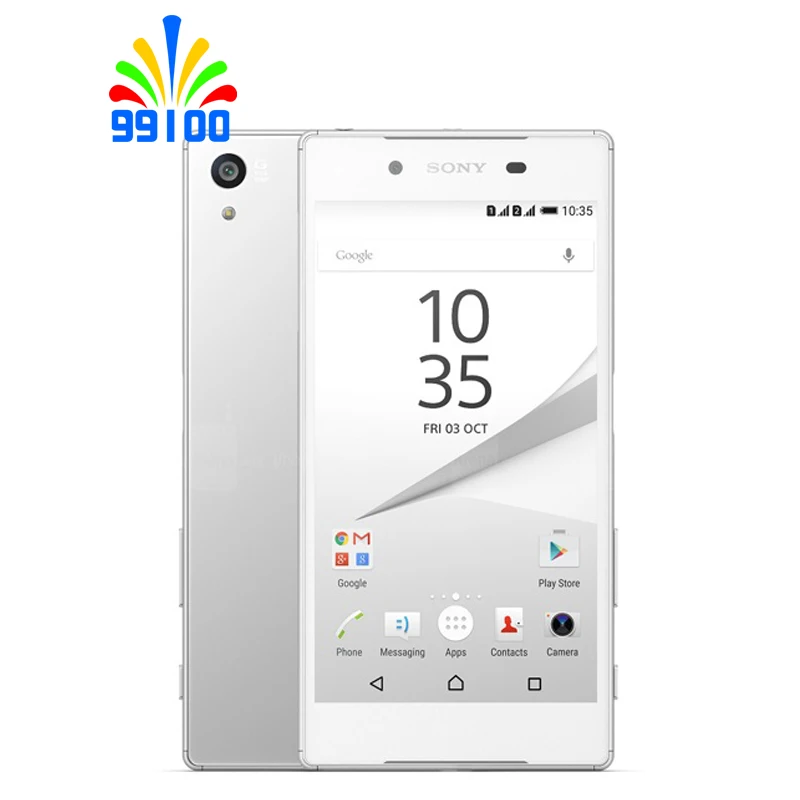 Восстановленный сотовый телефон Sony Xperia Z5 E6653/E6683 экран 5 2 дюйма одна/две Sim-карты