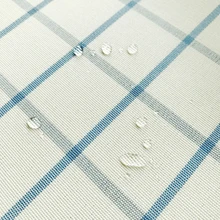 Wasserdichte Beige Blau Kariert Rechteckigen Super Qualität Tischdecke Für Hochzeiten Hotel Küche Tisch Decken