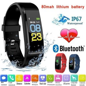 

Bluetooth Smart Bracelet Smart Wristband Fitness Tracker Step Counter Pedometer Smartband Sports Bracelet Band For Android iOS